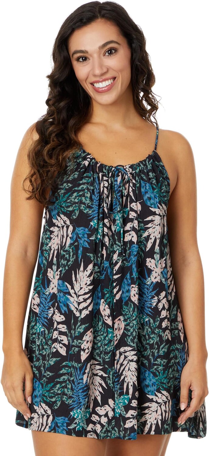 

Платье Salty Crew Shorebreak Dress, цвет Black Tropic