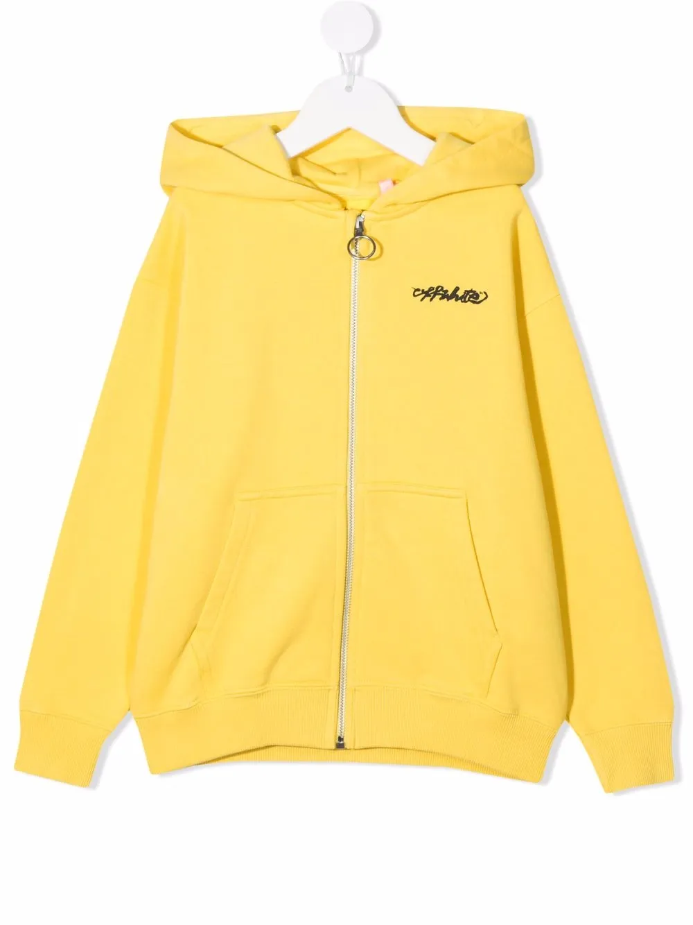 

Худи с логотипом OFF-WHITE KIDS, желтый
