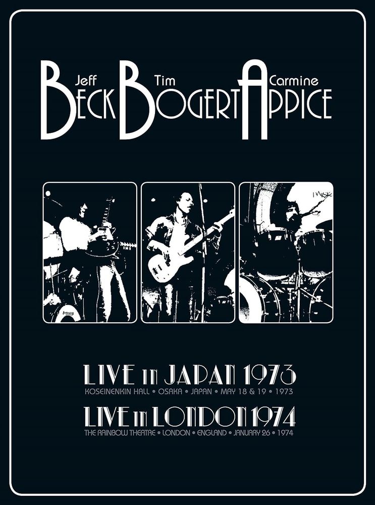 

Диск CD Live In Japan 1973 / Live In London 1974 [Box Set] - Jeff Beck, Tim Bogert, Carmine Appice