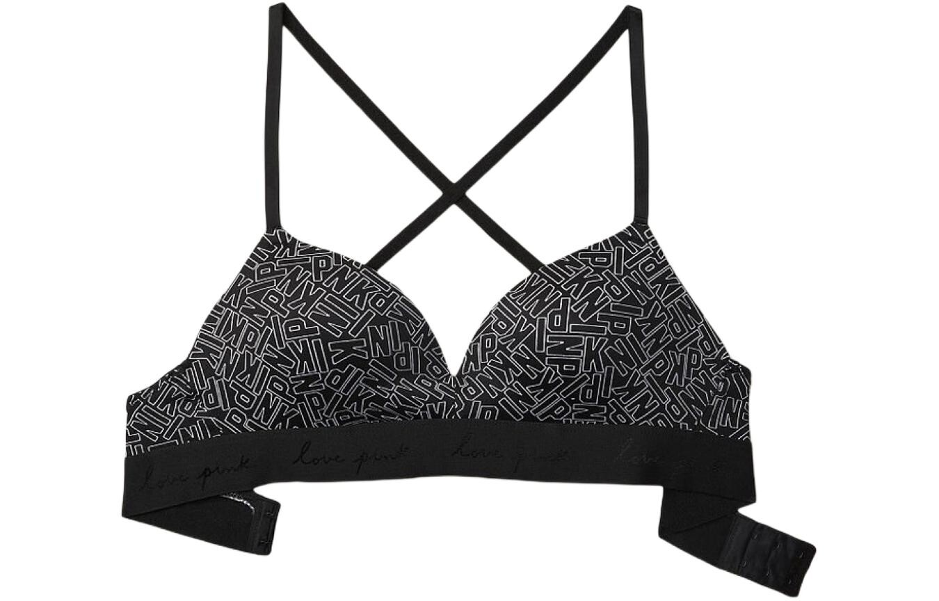 

Женский бюстгальтер Victoria's Secret, цвет Black letters