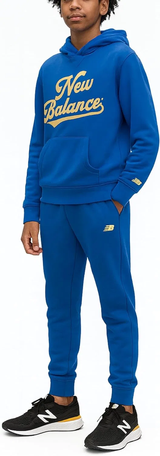 Детский спортивный костюм New Balance, 2 предмета, Blue Gem — фото 2