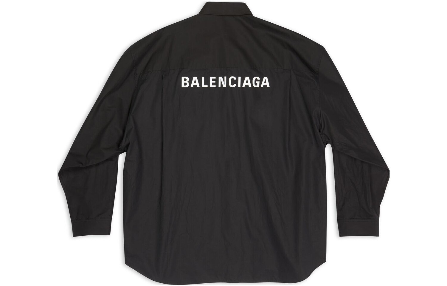 Мужская рубашка оверсайз Balenciaga, черный — фото 2