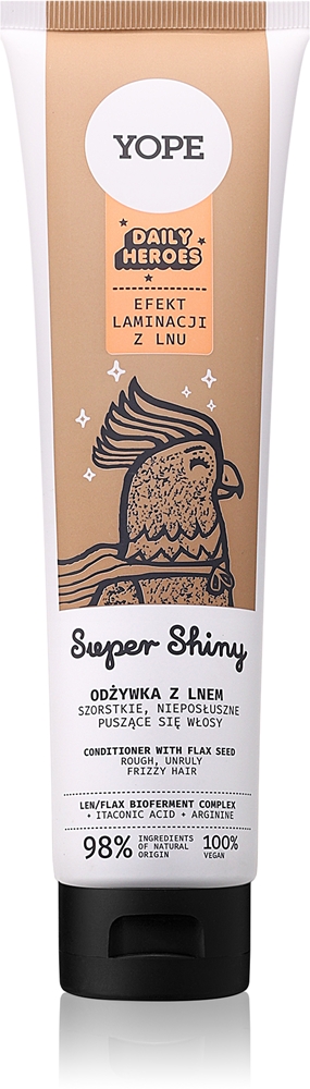 

Кондиционер Daily Heroes для волнистых и вьющихся волос, придающий блеск Yope, 170 мл