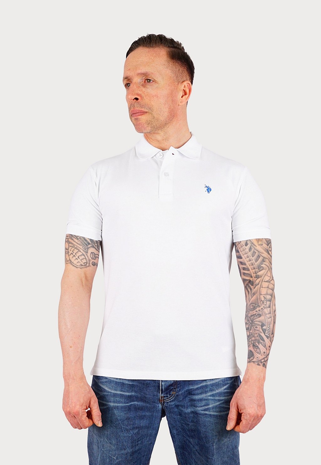 

Рубашка поло SHORTSLEEVE U.S. Polo Assn., белый