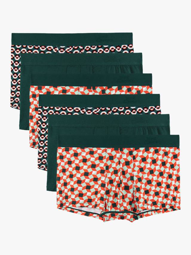 

Профессиональные плавки JustWears, цвет Graphic Geos Collection