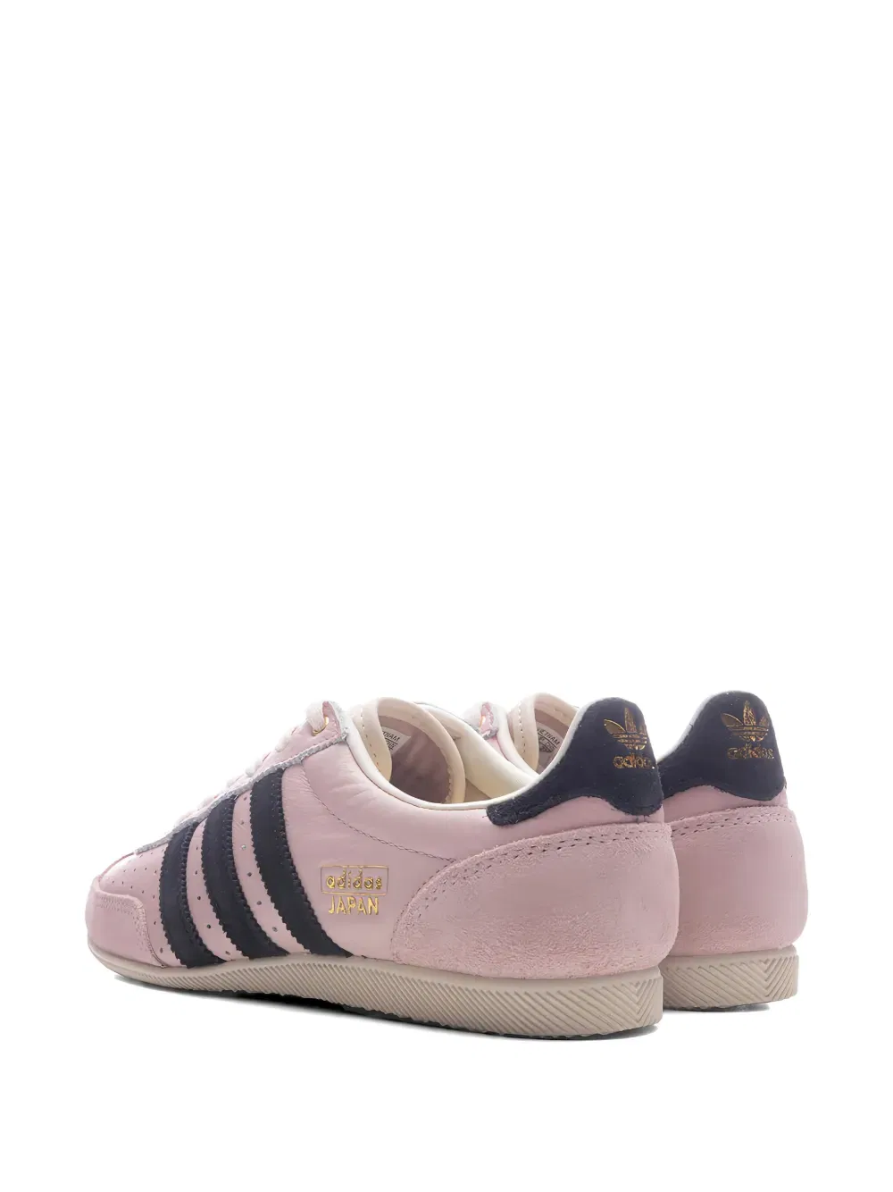 Кроссовки в японскую полоску Adidas, розовый — фото 4
