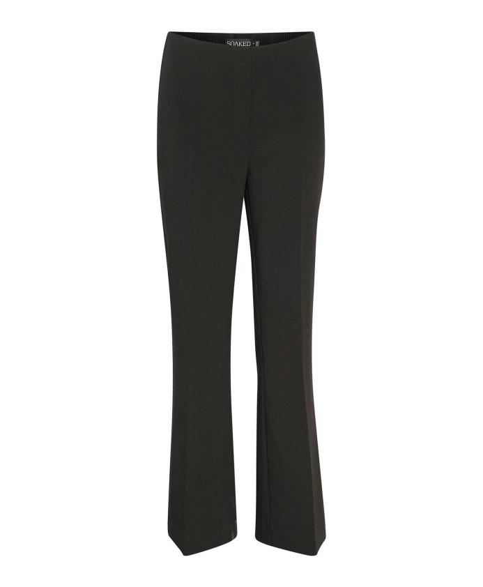 

Черные узкие брюки со складками Soaked In Luxury, черный