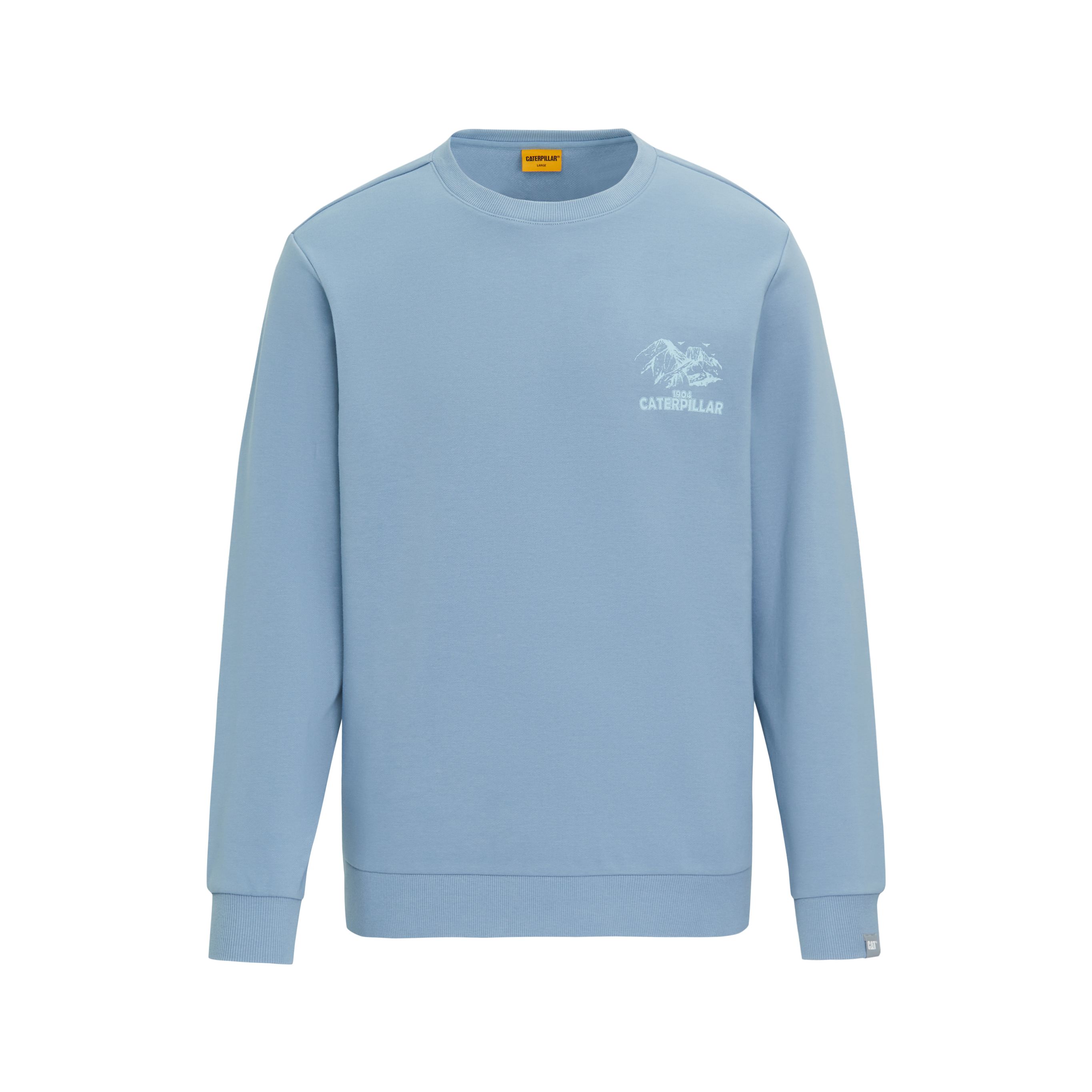 

Свитшот мужской CAT, светло-голубой