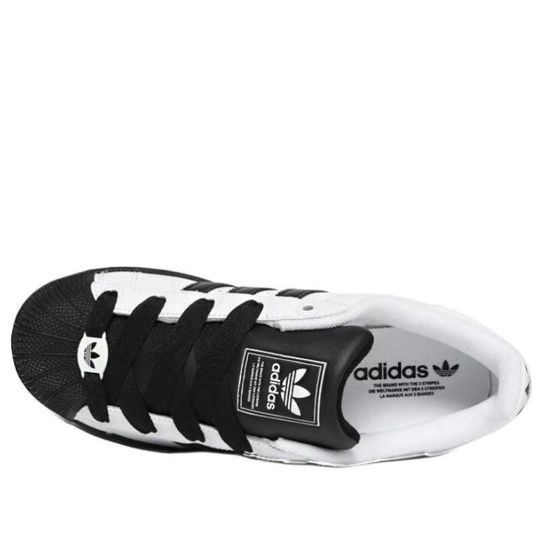 Кроссовки (GS) adidas Superstar II 'White Black White', белый — фото 4