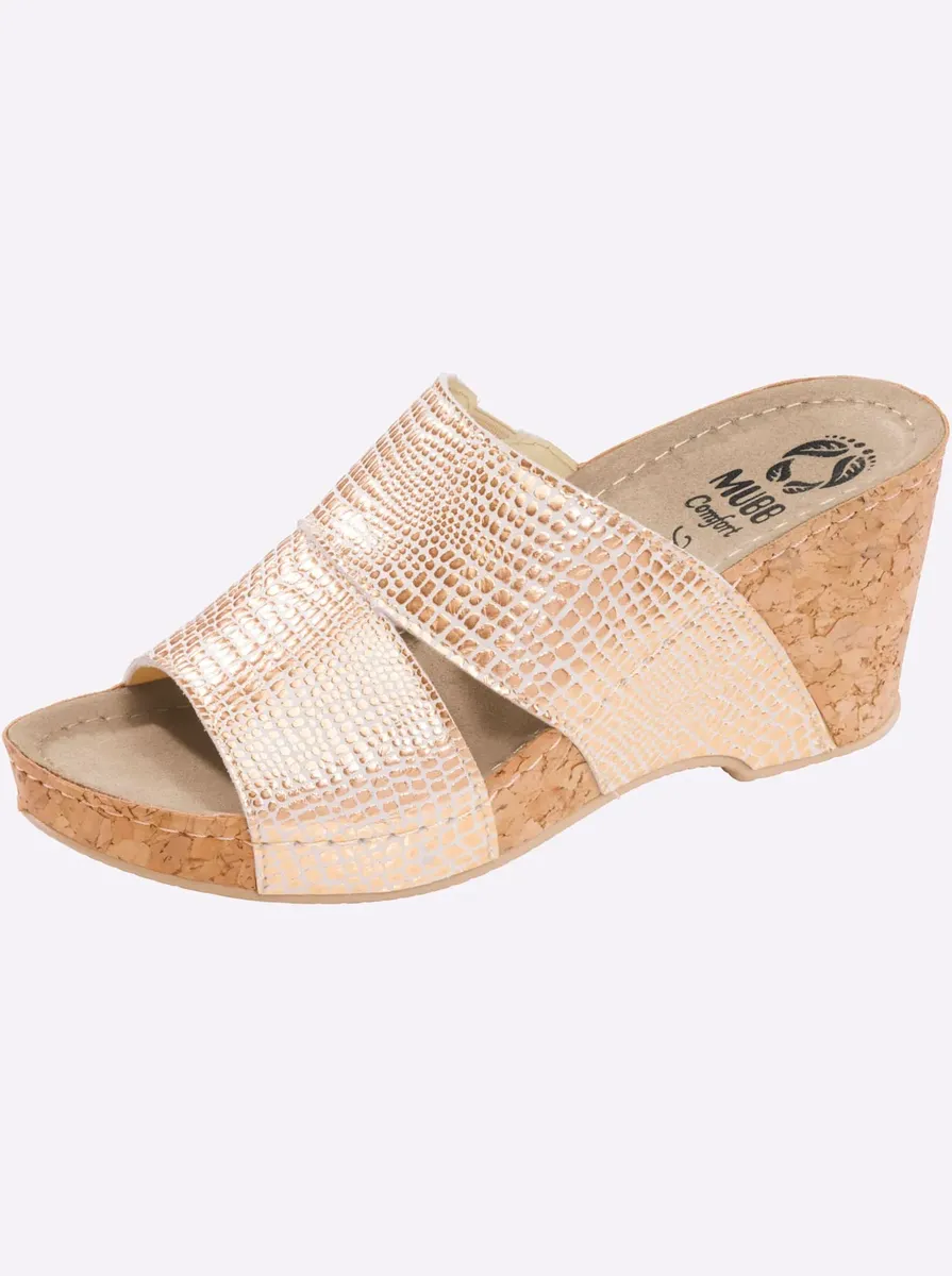 Тапочки МУББ Mubb, цвет Rosegold