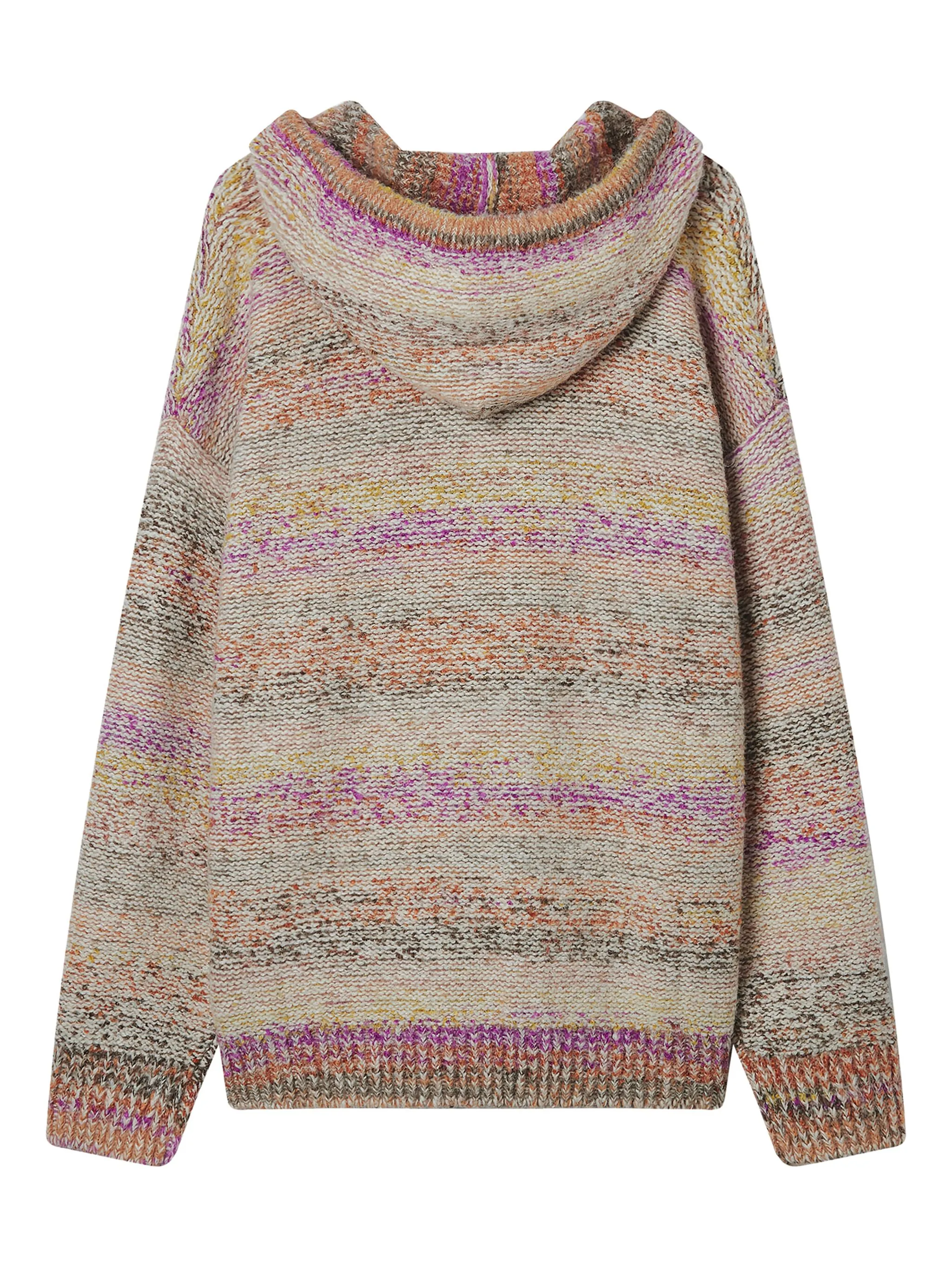 

Худи в полоску с капюшоном B+Ab, бежевый