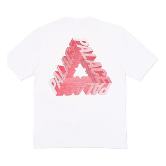 

Футболка PALACE P-3D T-Shirt (Ultimo 2017) White 3D Alphabet Printing Short Sleeve Unisex, белый