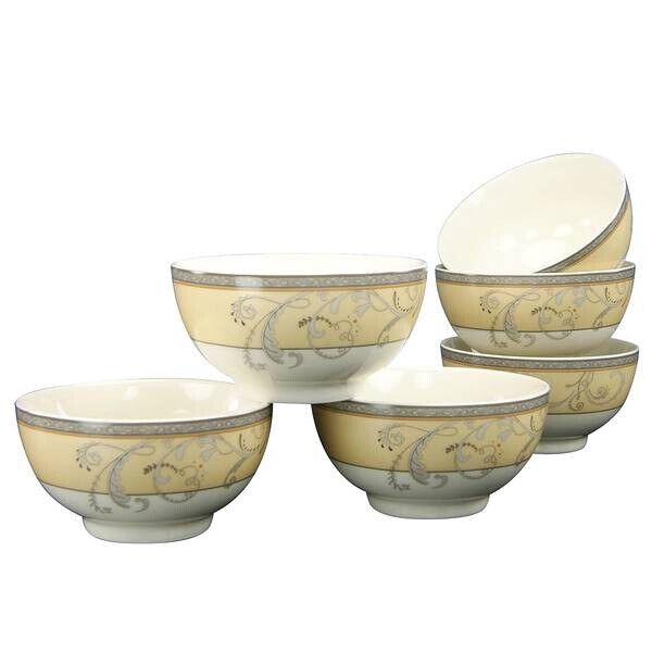 

Миски для хлопьев villa medici, набор из 6 шт. Creatable, бежевый