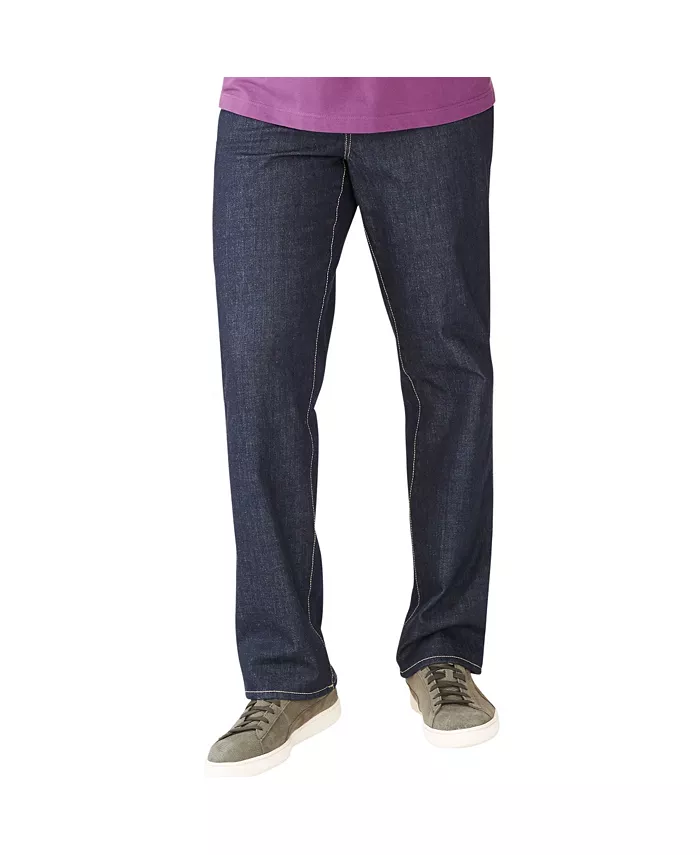 

Мужские джинсы Relaxed-Fit Stretch с пятью карманами от KingSize Liberty Blues, синий