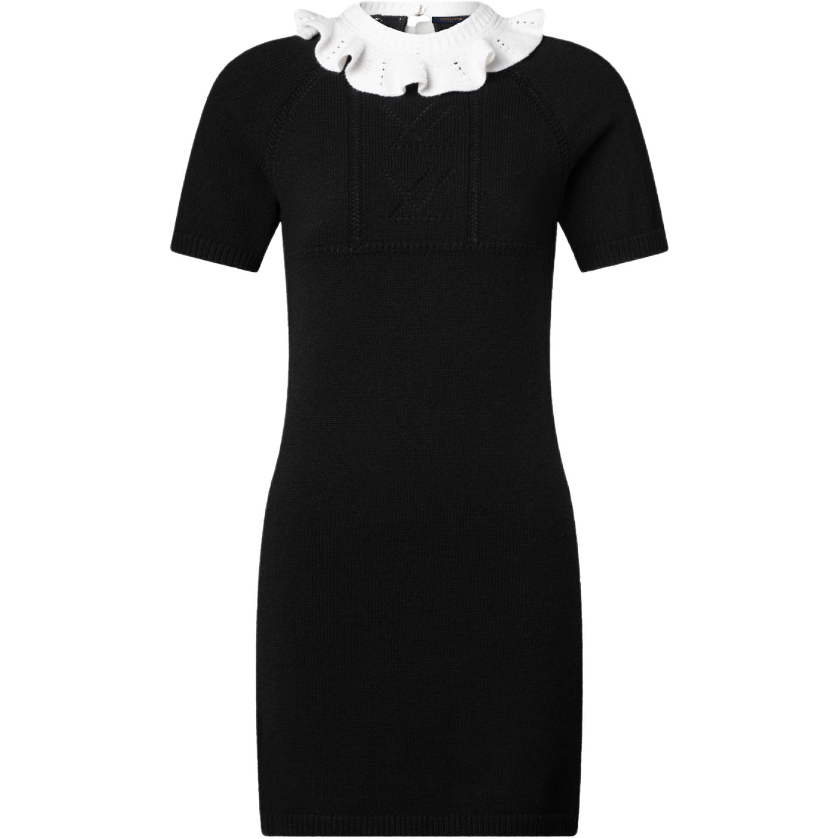 

Женское платье с коротким рукавом FW25 LOUIS VUITTON, черный