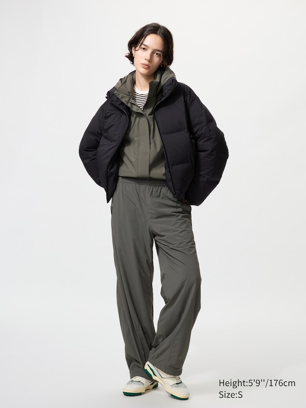 

Теплые брюки с подкладкой (удлиненные) Uniqlo, 57 olive