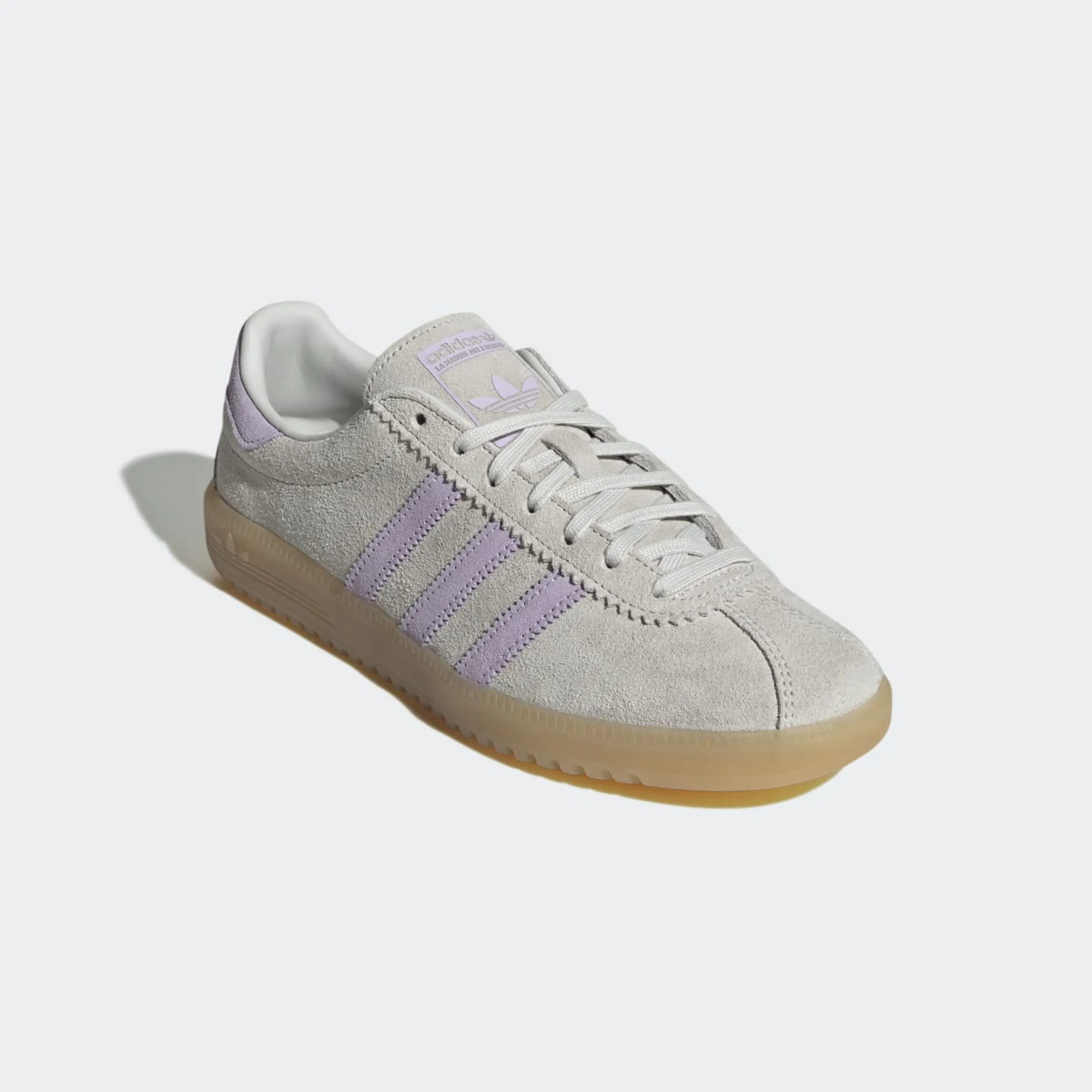 Женские повседневные кроссовки BMRD Adidas, серый/пурпурный — фото 2