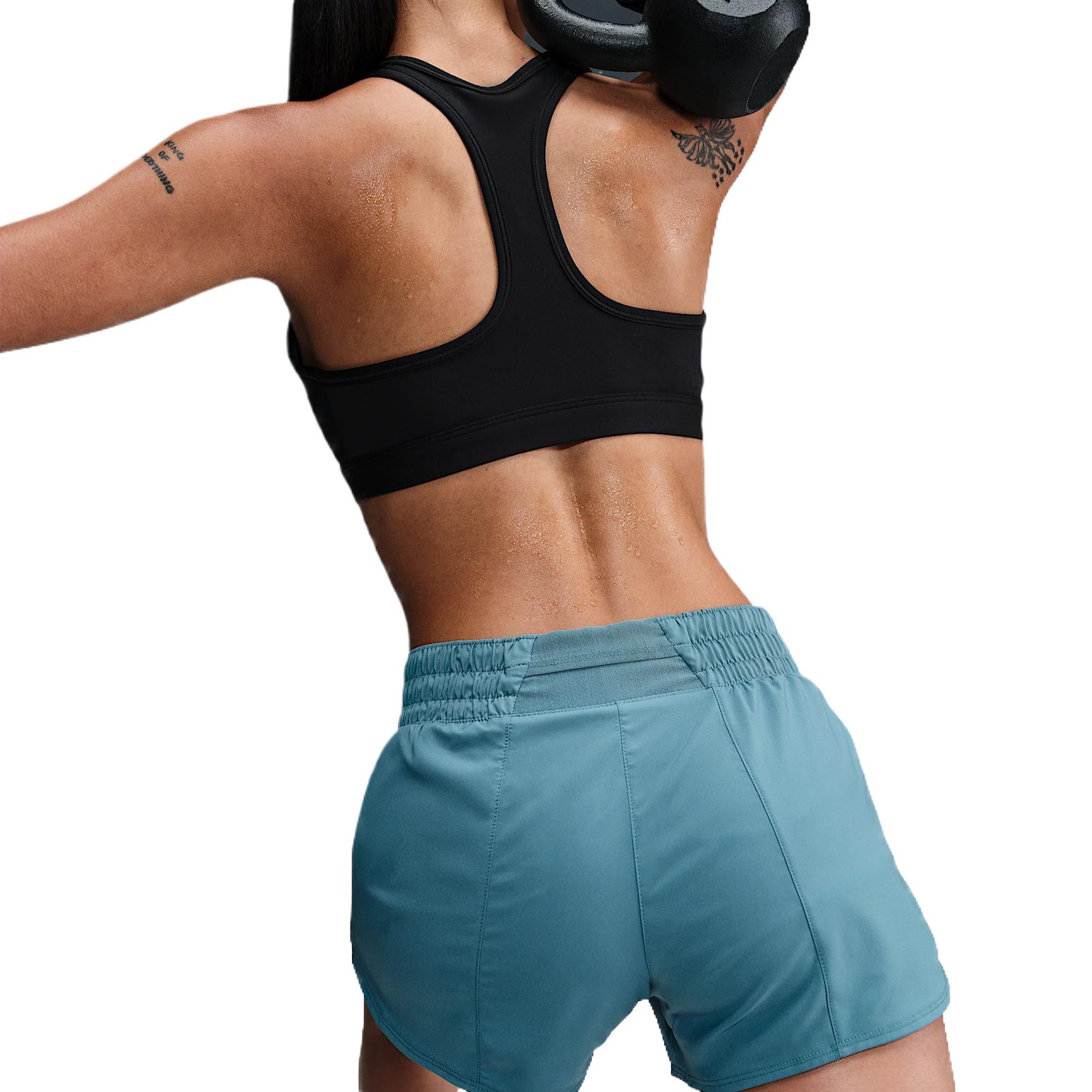 Женские шорты Casual DryDri Fit в цвете Smoke Blue Nike, синий — фото 3