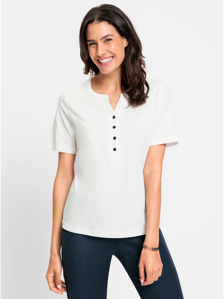 

Рубашка с короткими рукавами цвета экрю WITT WEIDEN