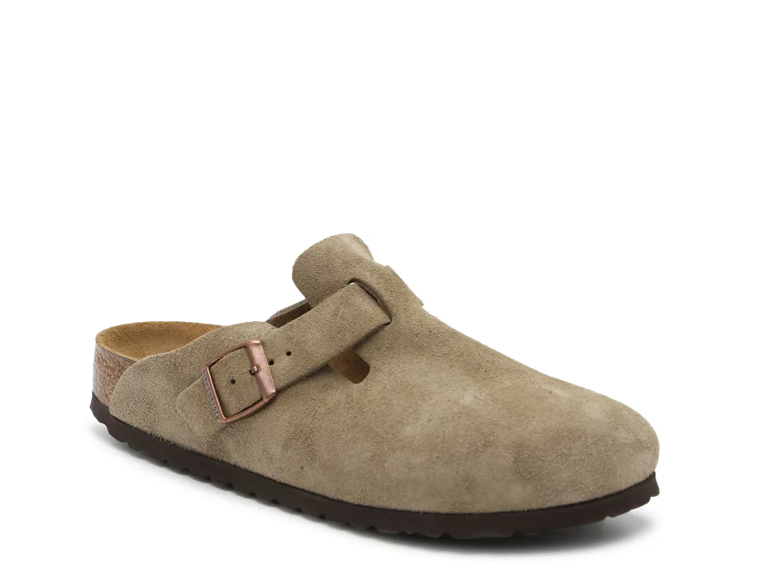 

Сабо Boston Clog Birkenstock, серо-коричневый