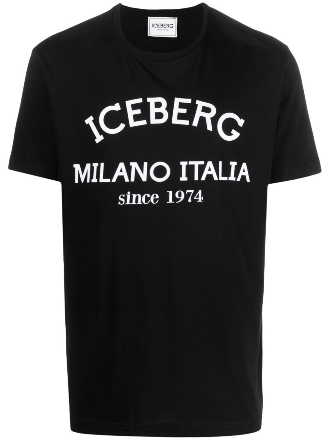 

Iceberg футболка с логотипом, черный