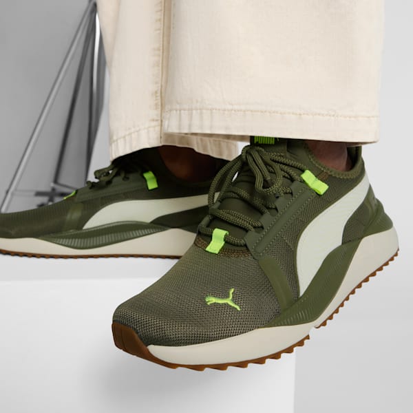Мужские кроссовки Pacer Future Street Plus Puma, зеленый — фото 2