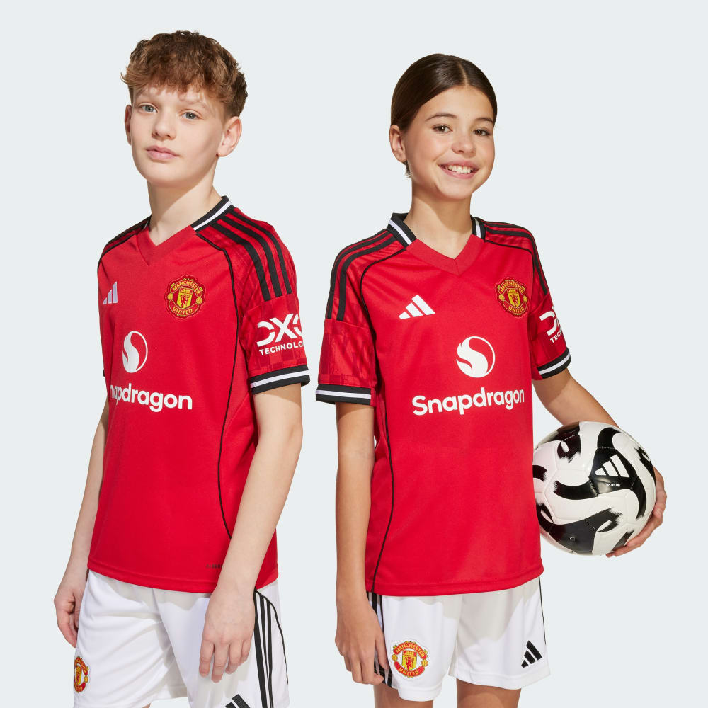 

Джерси Adidas Manchester United 25/26 Home Jersey Kids, цвет Mufc Red