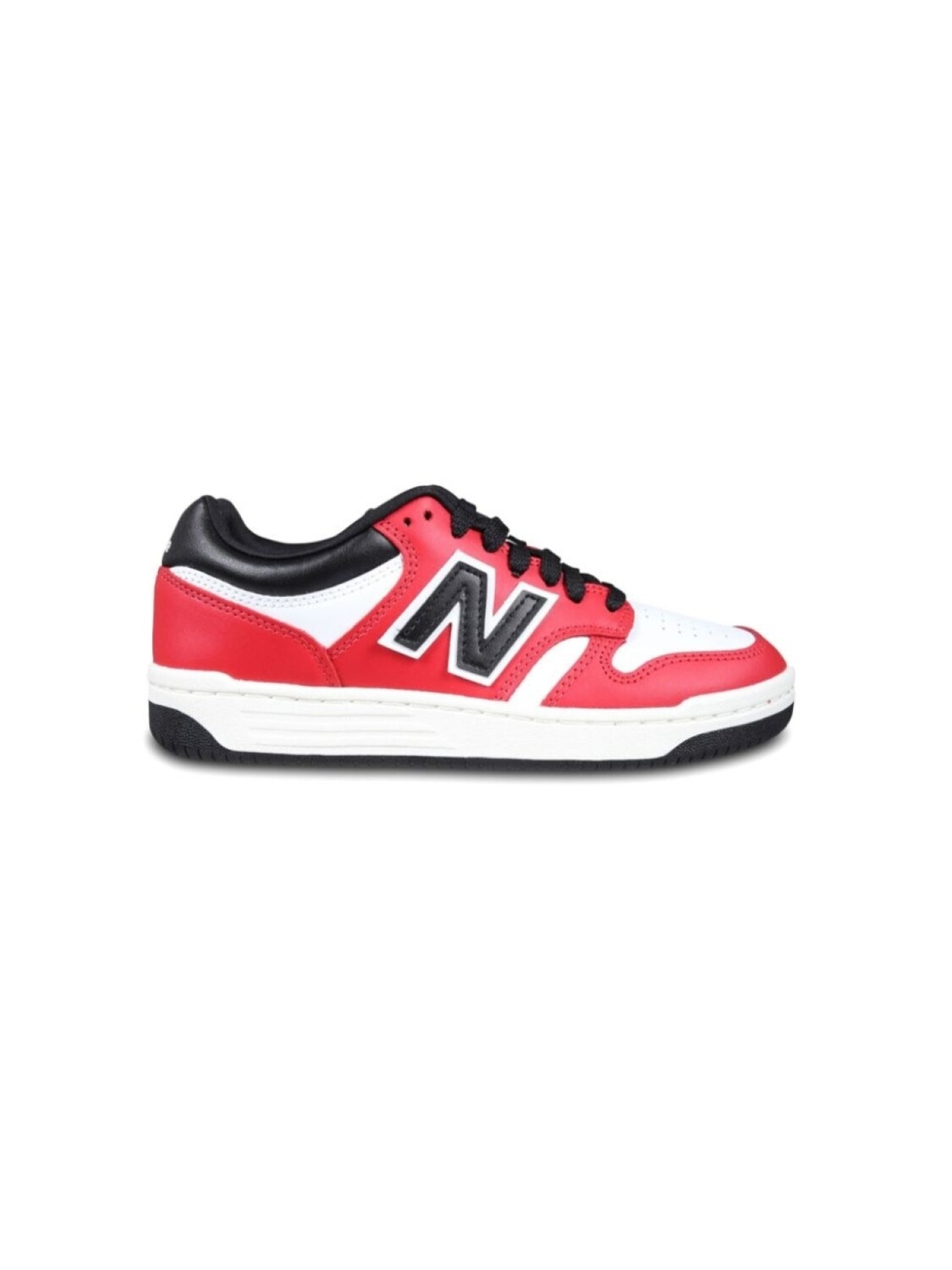 New Balance Kids кроссовки со шнуровкой и вставками, красный — фото 2