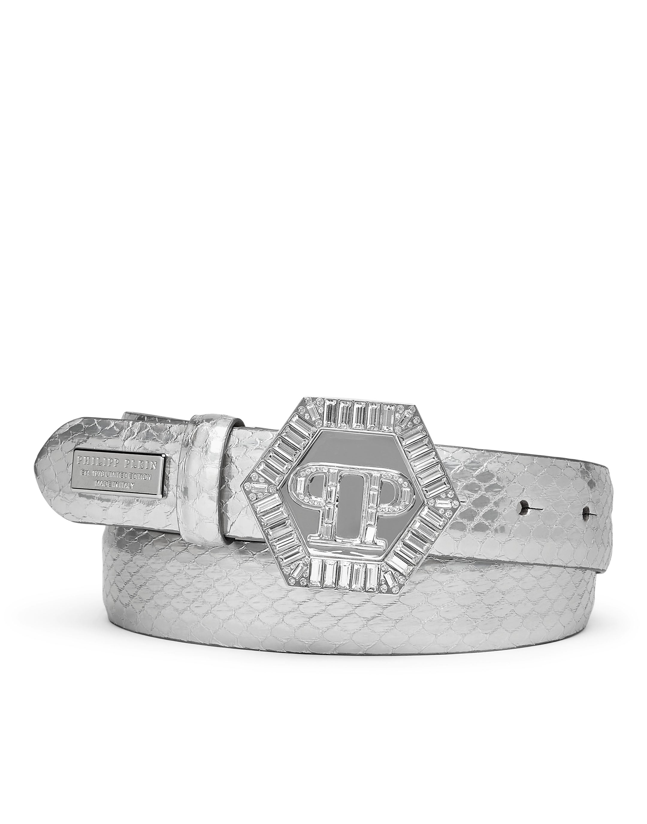 

Пояс PHILIPP PLEIN, серебряный