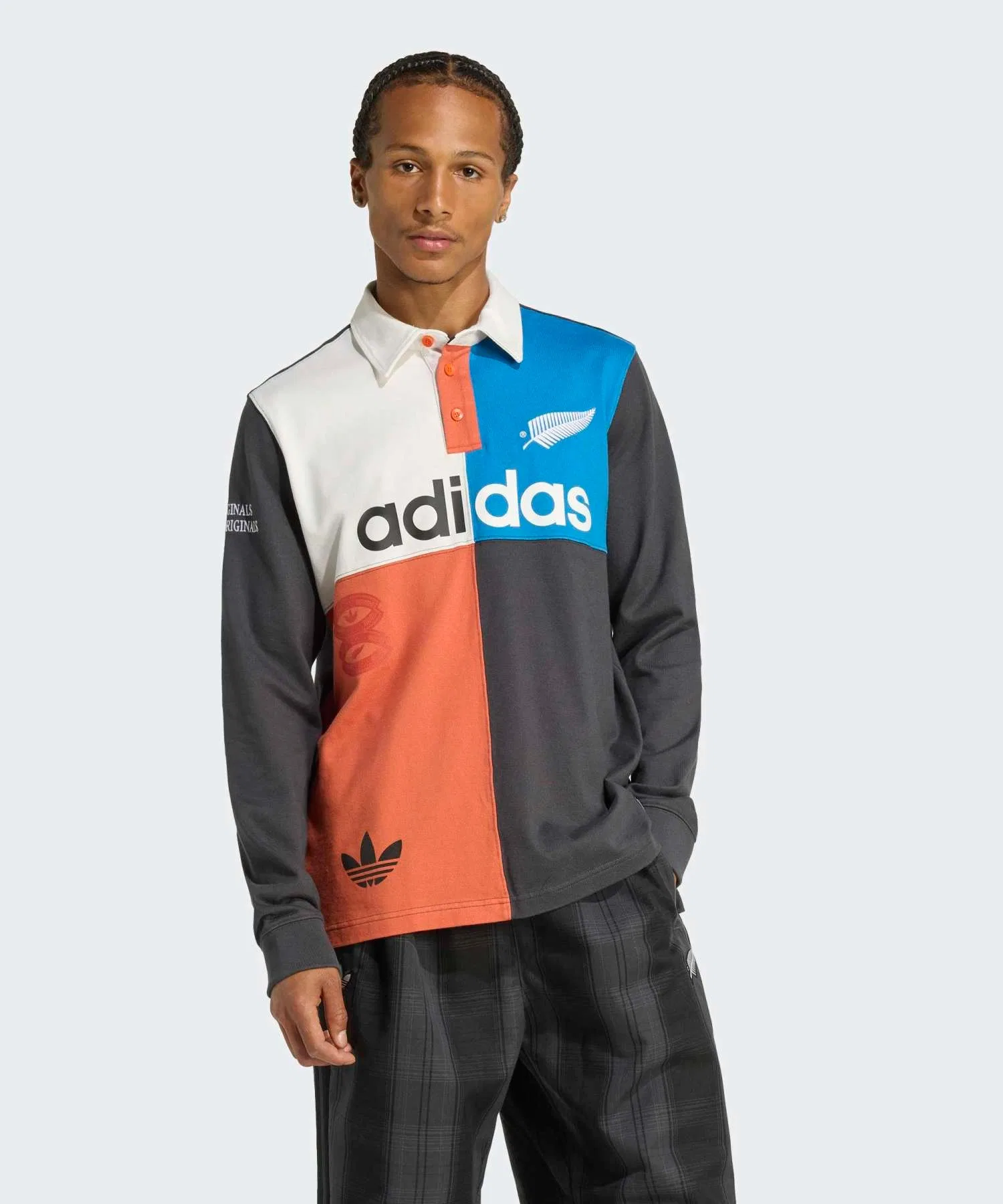 Футболка-поло Adidas Originals & All Blacks Heritage для регби / Adidas Originals