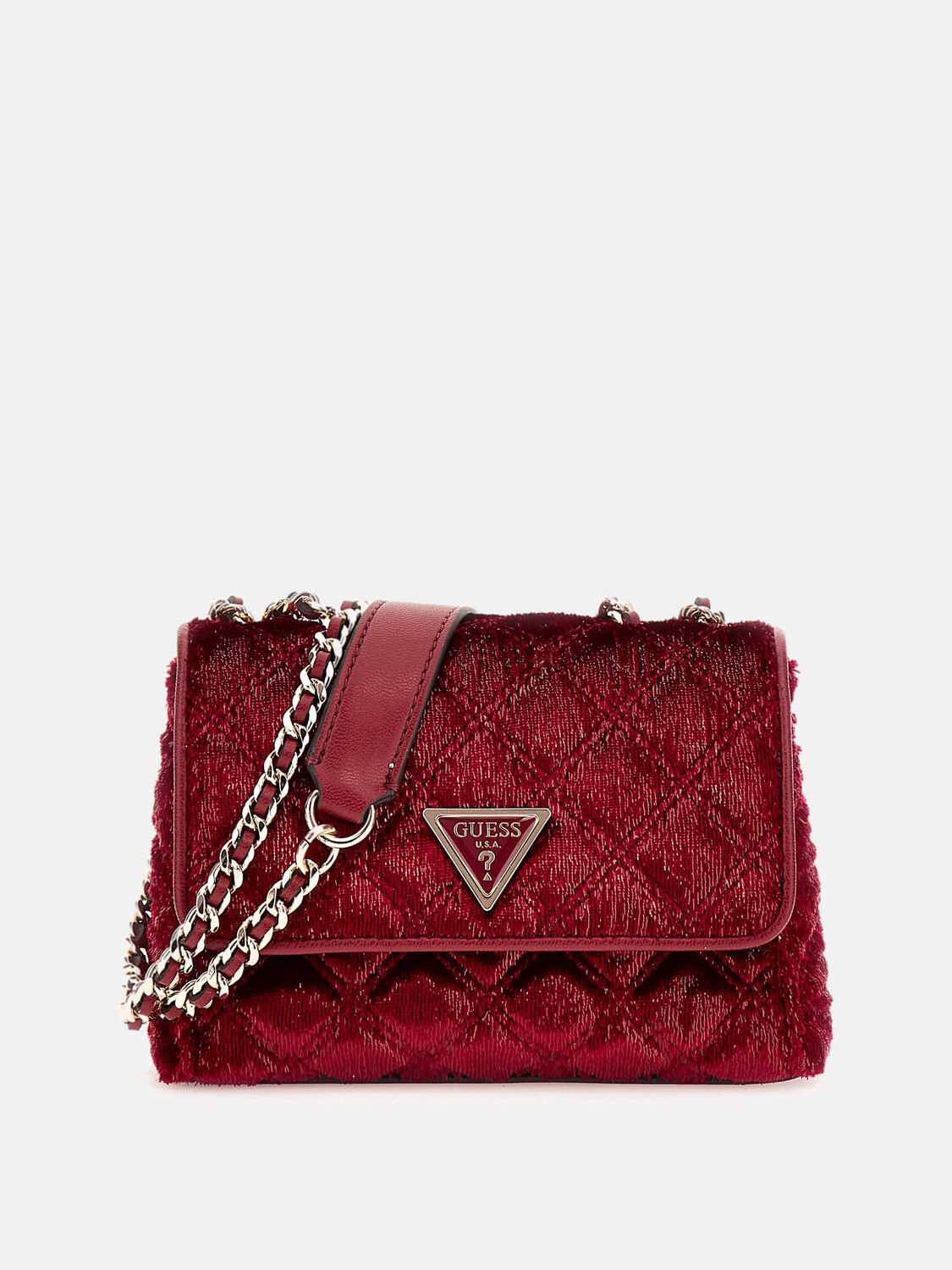 

Сумка Guess GIULLY MINI, бордо
