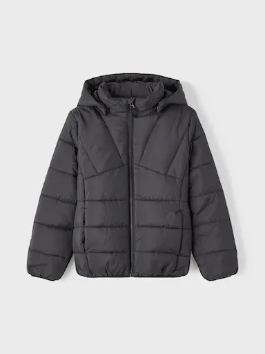 

Name It Стеганая куртка It "NKMMEMPHIS JACKET PB", с капюшоном, черный