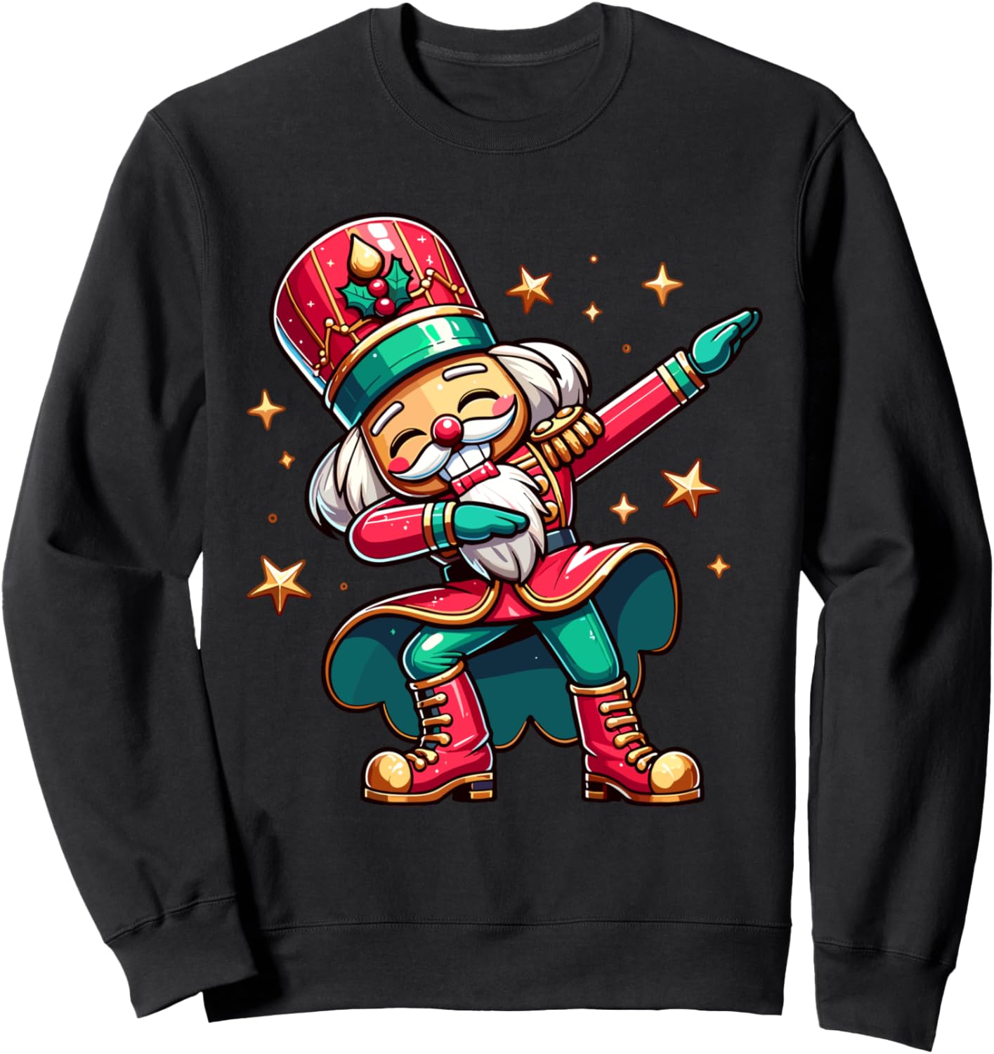 

Рождественский Щелкунчик, танцующий даб, рождественская толстовка Most Wonderful Nutcracker Gifts Co, черный