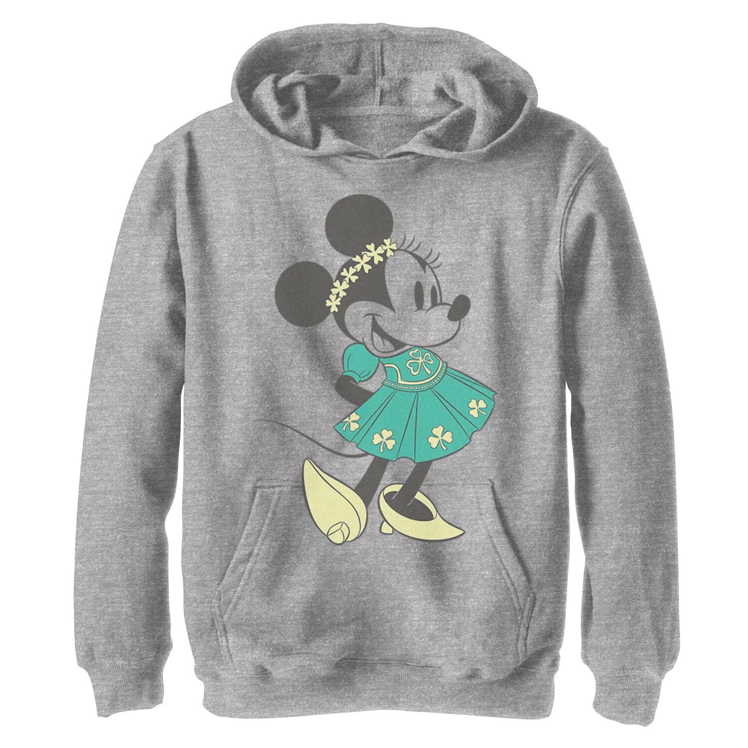 

Флисовая толстовка с рисунком «Микки Маус и друзья» Disney's для мальчиков 8–20 лет, День Святого Патрика, Минни Disney