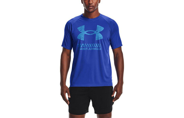 

Мужская футболка Under Armour, цвет Blue