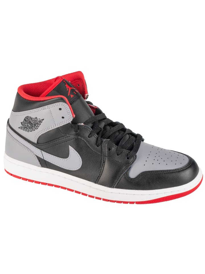 

Кроссовки на шнуровке Jordan Air 1 Mid, черный