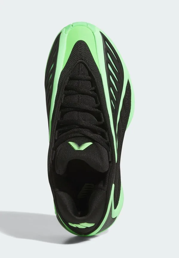 Баскетбольные кроссовки энтони эдвардса 2j Adidas Performance, Core Black/Lime Burst/Lucid Blue — фото 3
