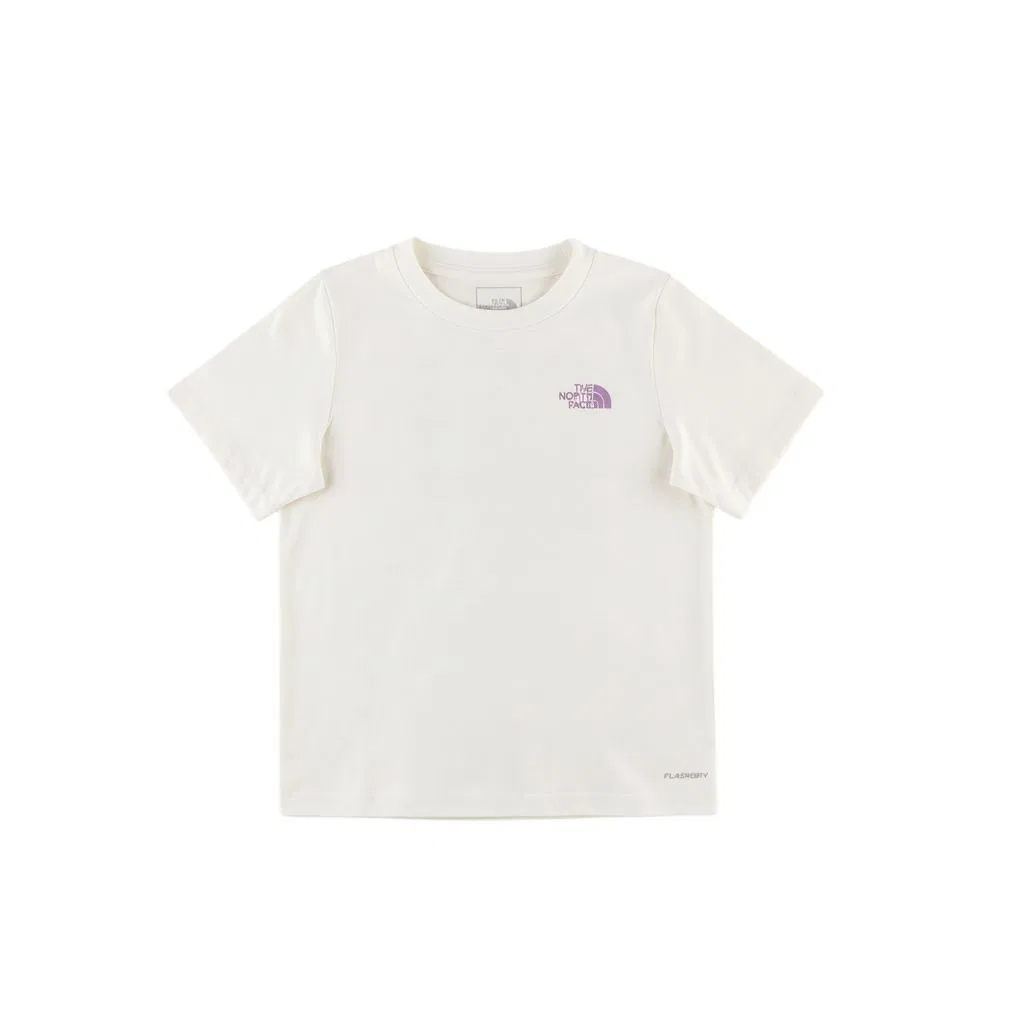 Детская футболка Quick Dry THE NORTH FACE, QLI/Dune White