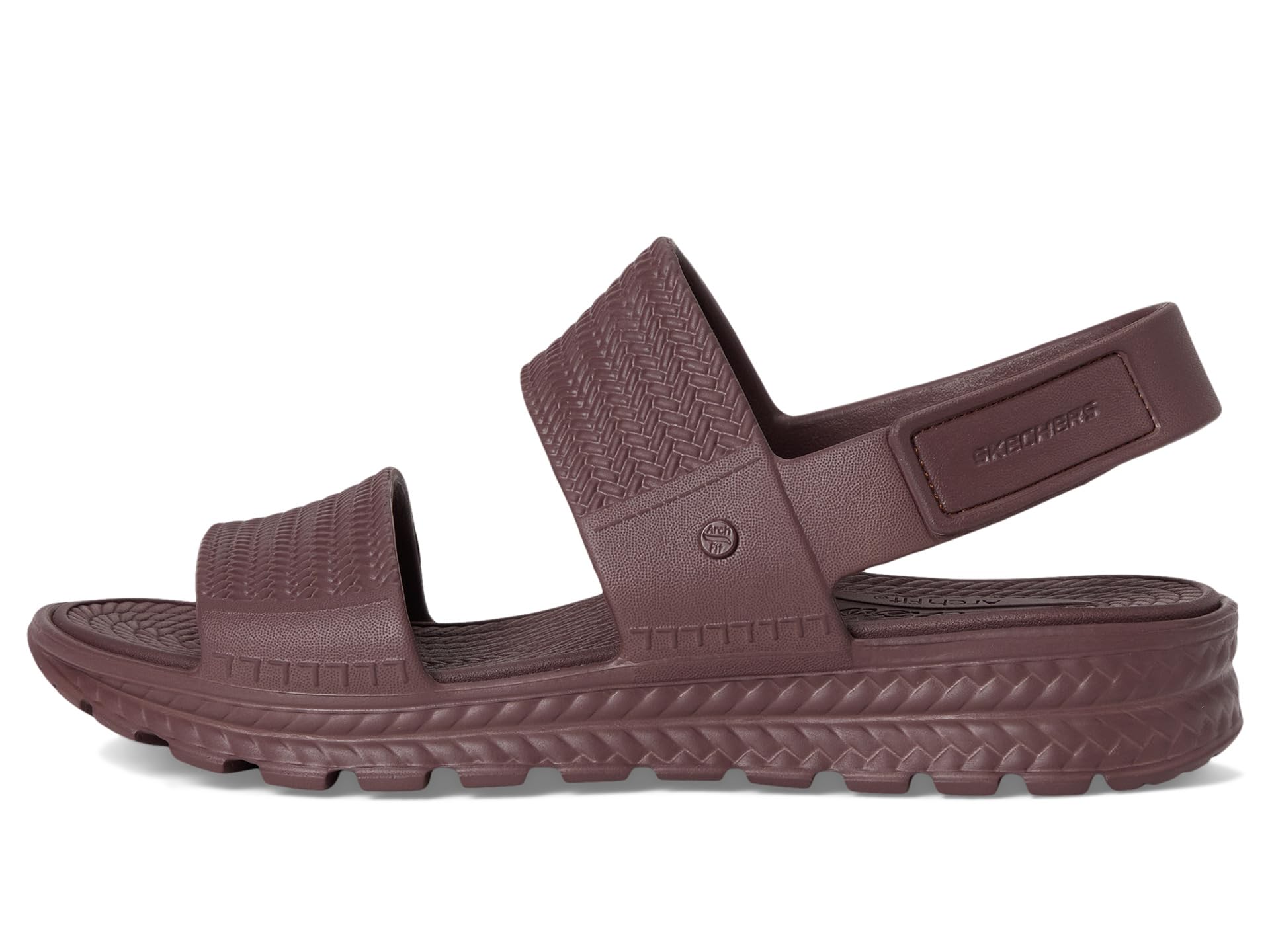 Сандалии SKECHERS Foamies Arch Fit Footsteps - Sunny Days, коричневый — фото 4