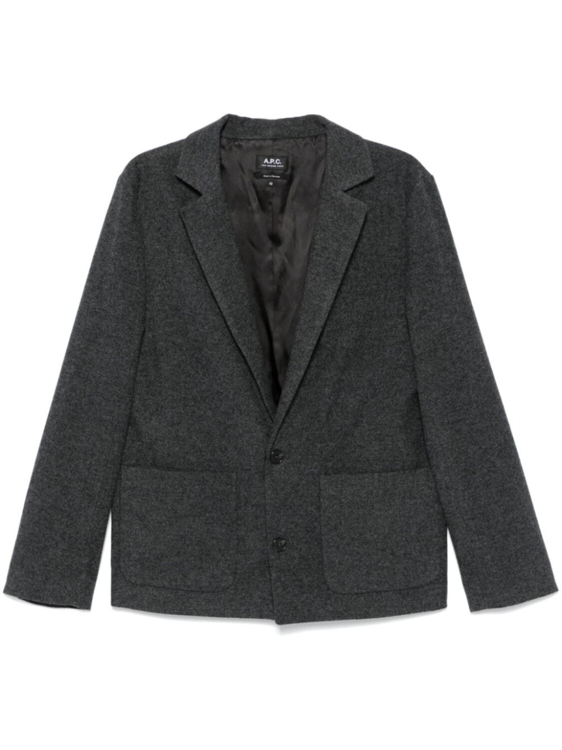 

A.P.C. блейзер Luc, серый
