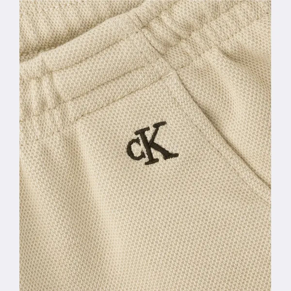 Спортивные брюки стандартного кроя Calvin Klein, бежевый — фото 3
