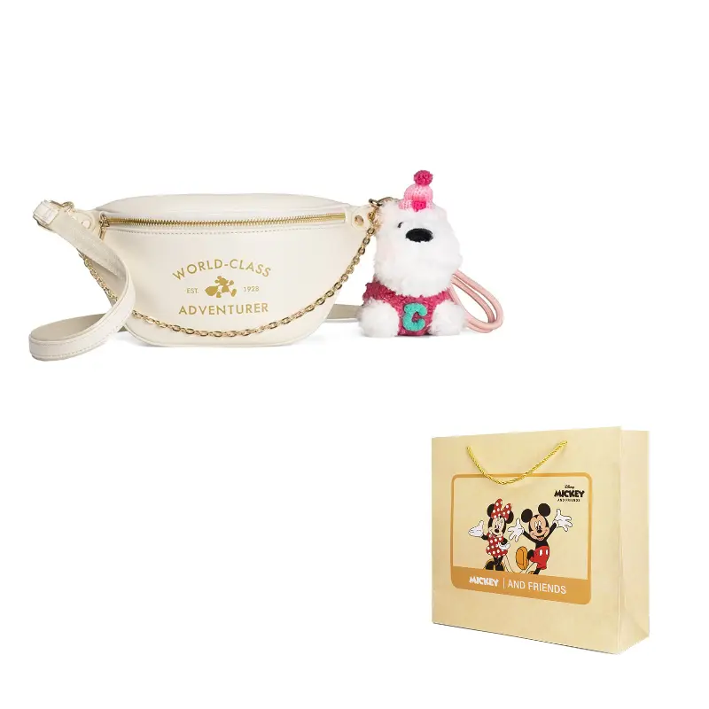 

Disney Синтетическая кожаная сумка через плечо женская белая, White