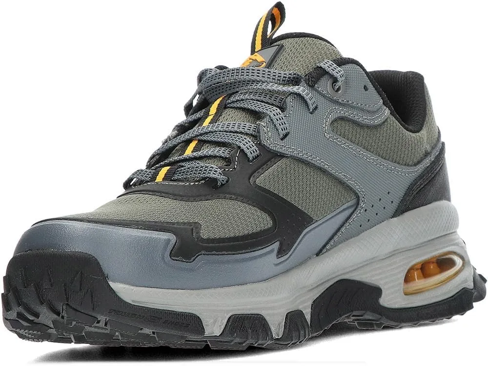Мужские кроссовки Skechers Skech-air Envoy Sleek Envoy, черный/зеленый — фото 3