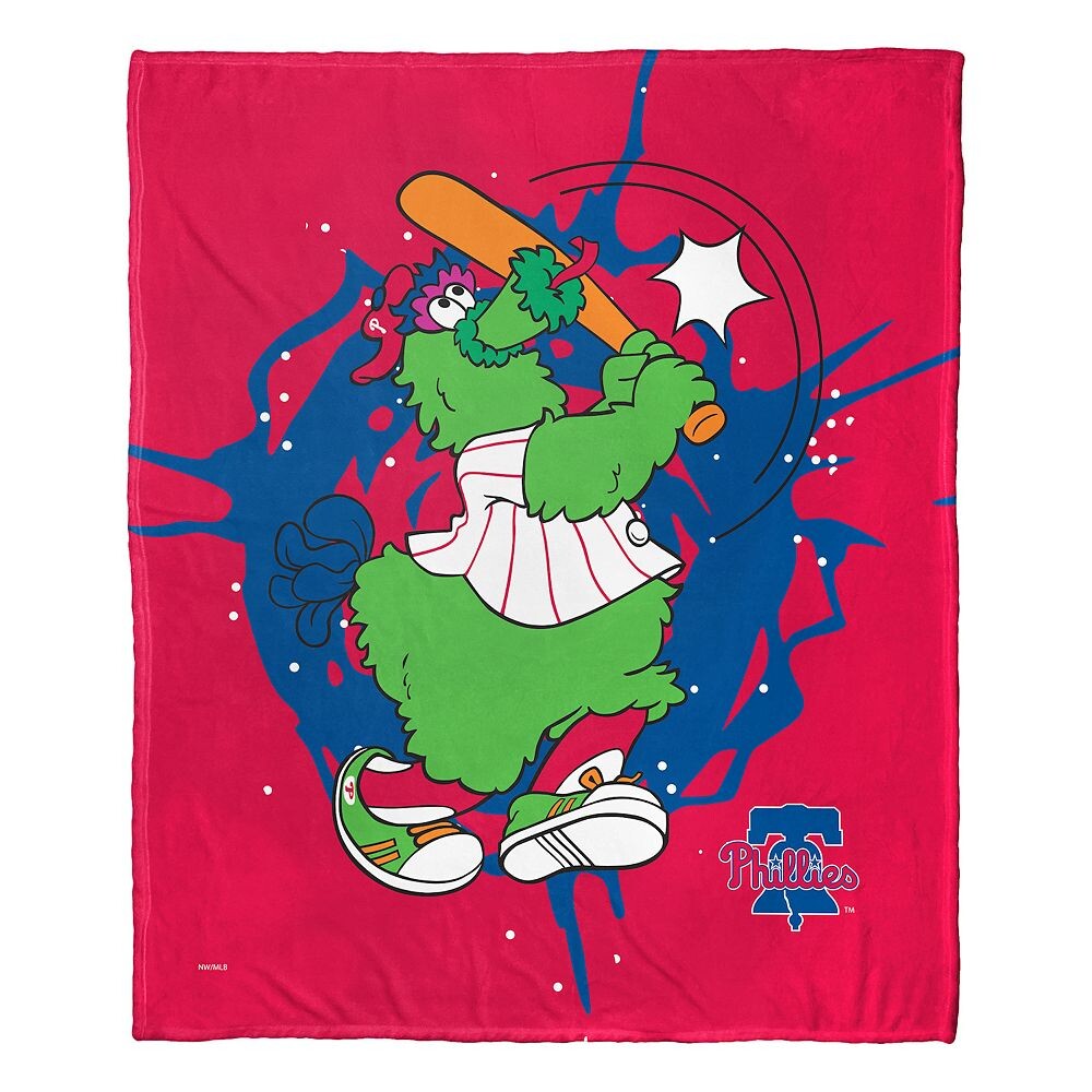 

Плед Philadelphia Phillies Mascot Phillie Phanatic Silk Touch MLB, цвет Phl Other