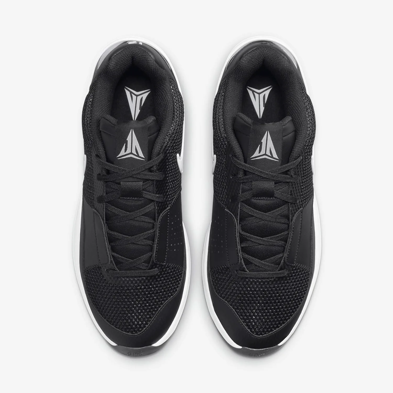 Баскетбольные кроссовки Nike Men's Ja 1, черно-белый — фото 4