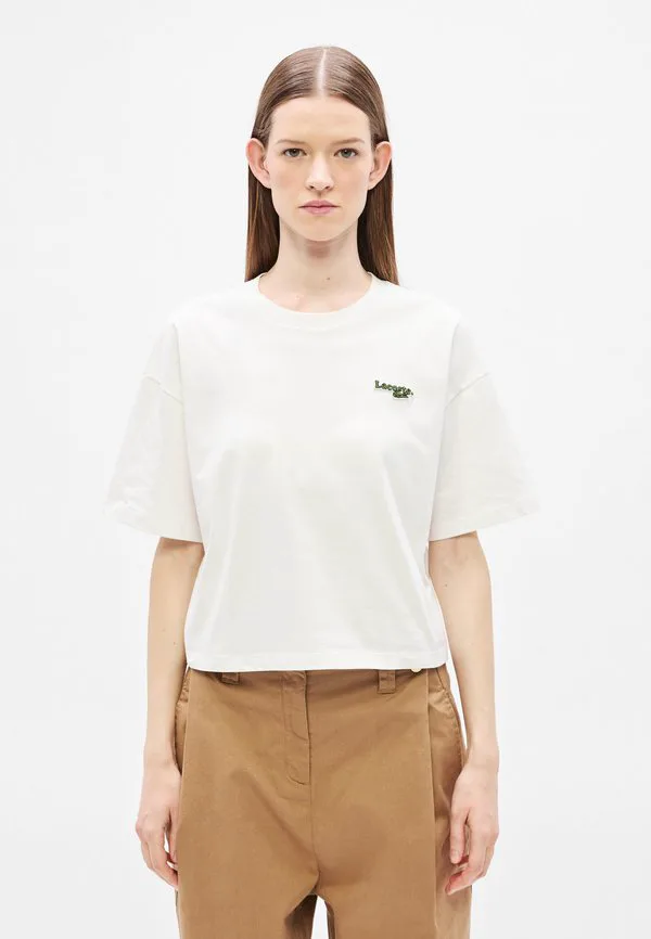 Футболка Lacoste tf7605_70v, Flour, базовая модель — фото 3