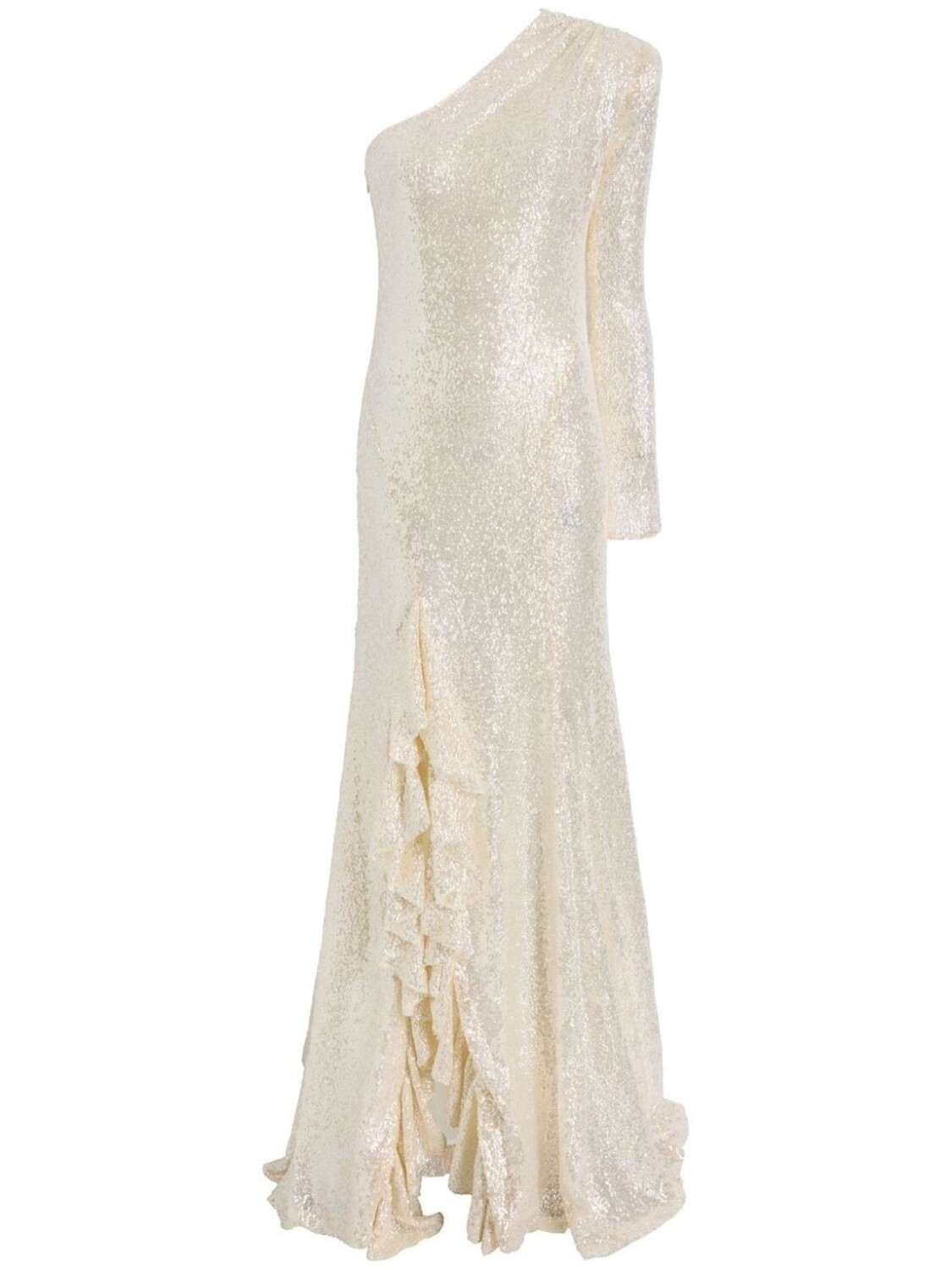 

Длинное платье Angeline Gown с пайетками Cinq A Sept, белый
