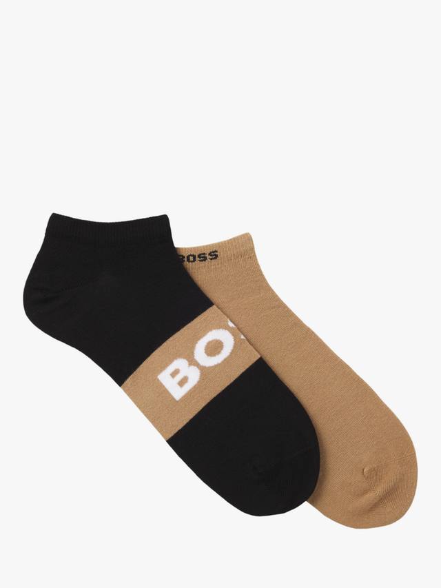 

Тренировочные носки с логотипом HUGO BOSS, цвет Medium Beige