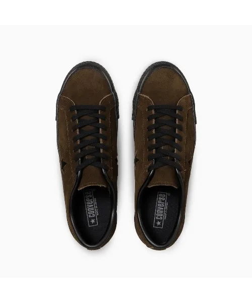 Мужские кеды из замши CONVERSE ONE STAR J SUEDE коричневые — фото 4