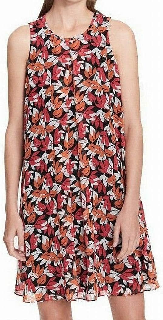 

Женское платье Calvin Klein с принтом и перевернутыми складками, Watermelon Multi